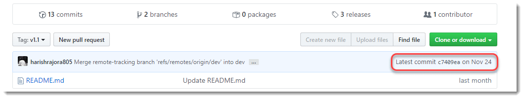 create git tag in github